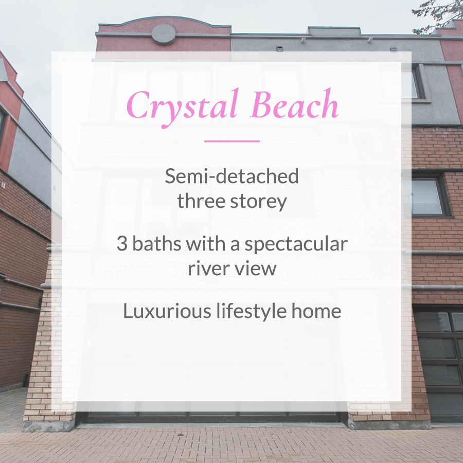 Sold card for Crystal Beach semi-detached
